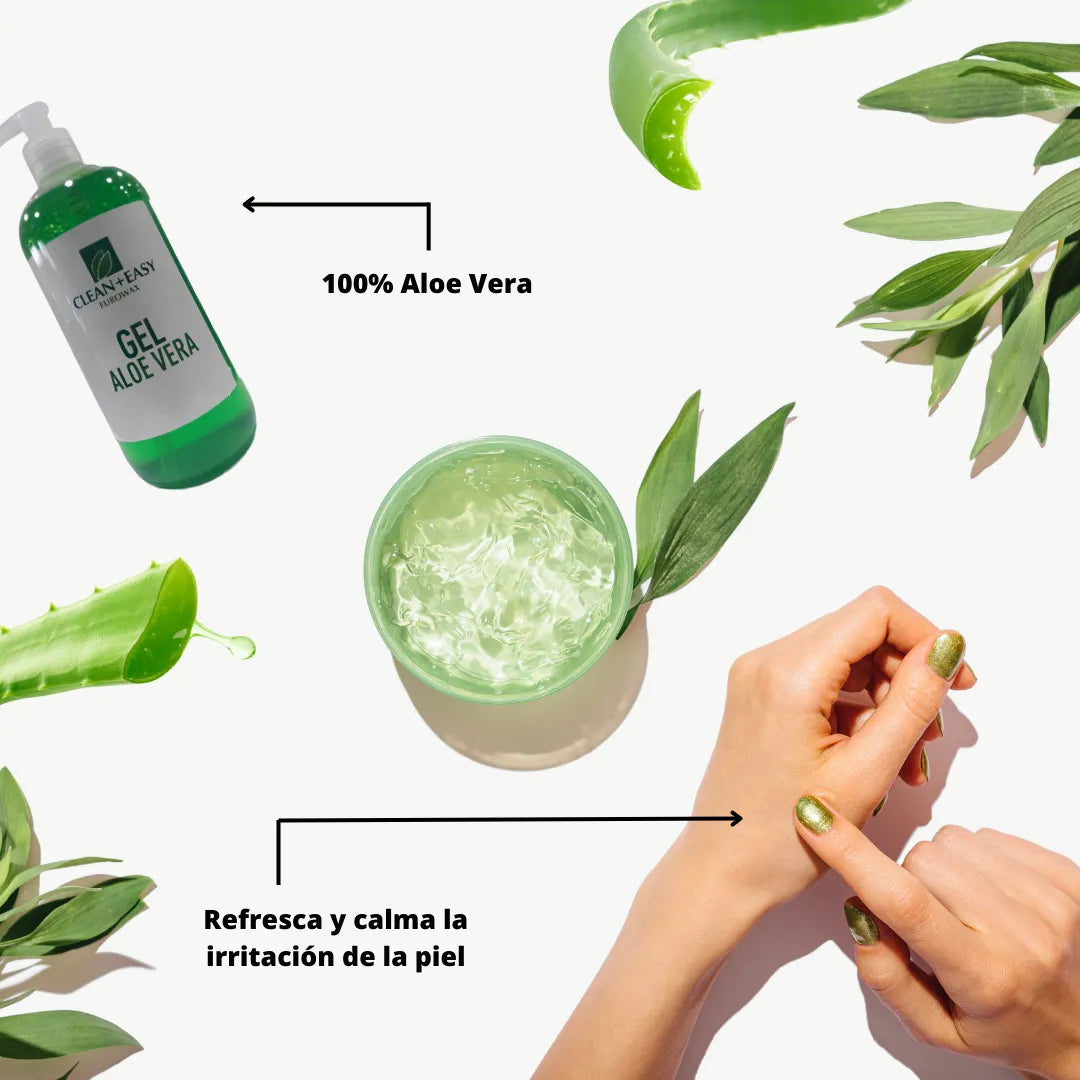 Gel Aloe Vera Post Depilatorio