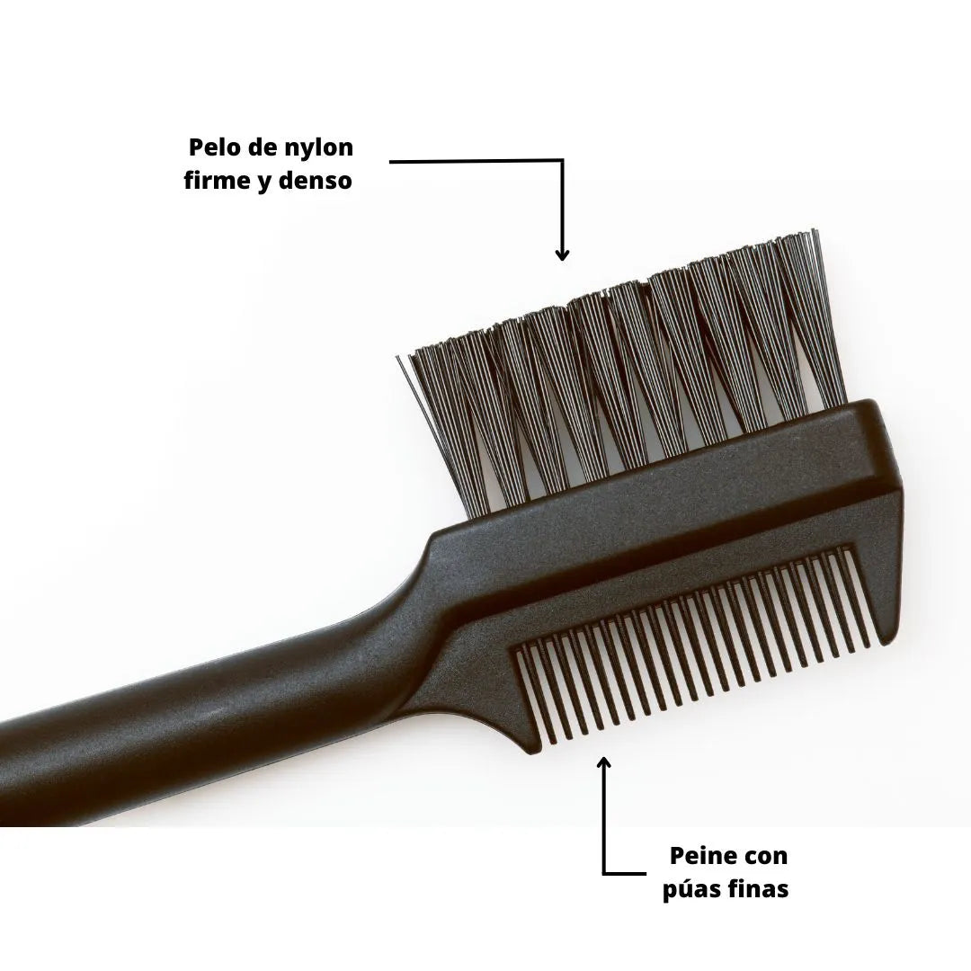 Pincel Peine para Cejas y Pestañas