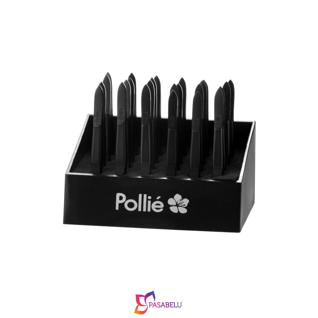 EXPOSITOR 24 PINZAS DEPILAR 9 CM