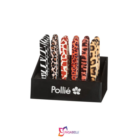 EXPOSITOR 24 PINZAS ESTAMPADO ANIMAL