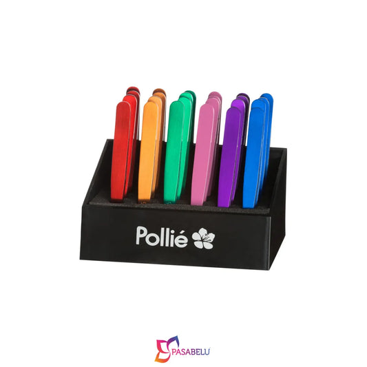 EXPOSITOR 24 PINZAS DEPILAR COLORES