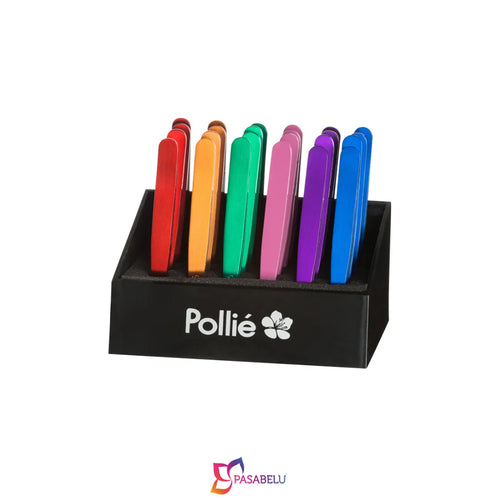 EXPOSITOR 24 PINZAS DEPILAR COLORES