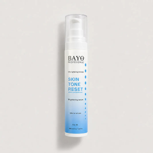 Sérum iluminador Bayo Profesional Skin Tone Reset Booster Essence de 40 ml para todo tipo de piel.