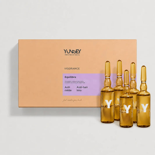 Tratamiento intensivo anticaída Yunsey Professional Vigorance Equilibre con caja y ampollas.
