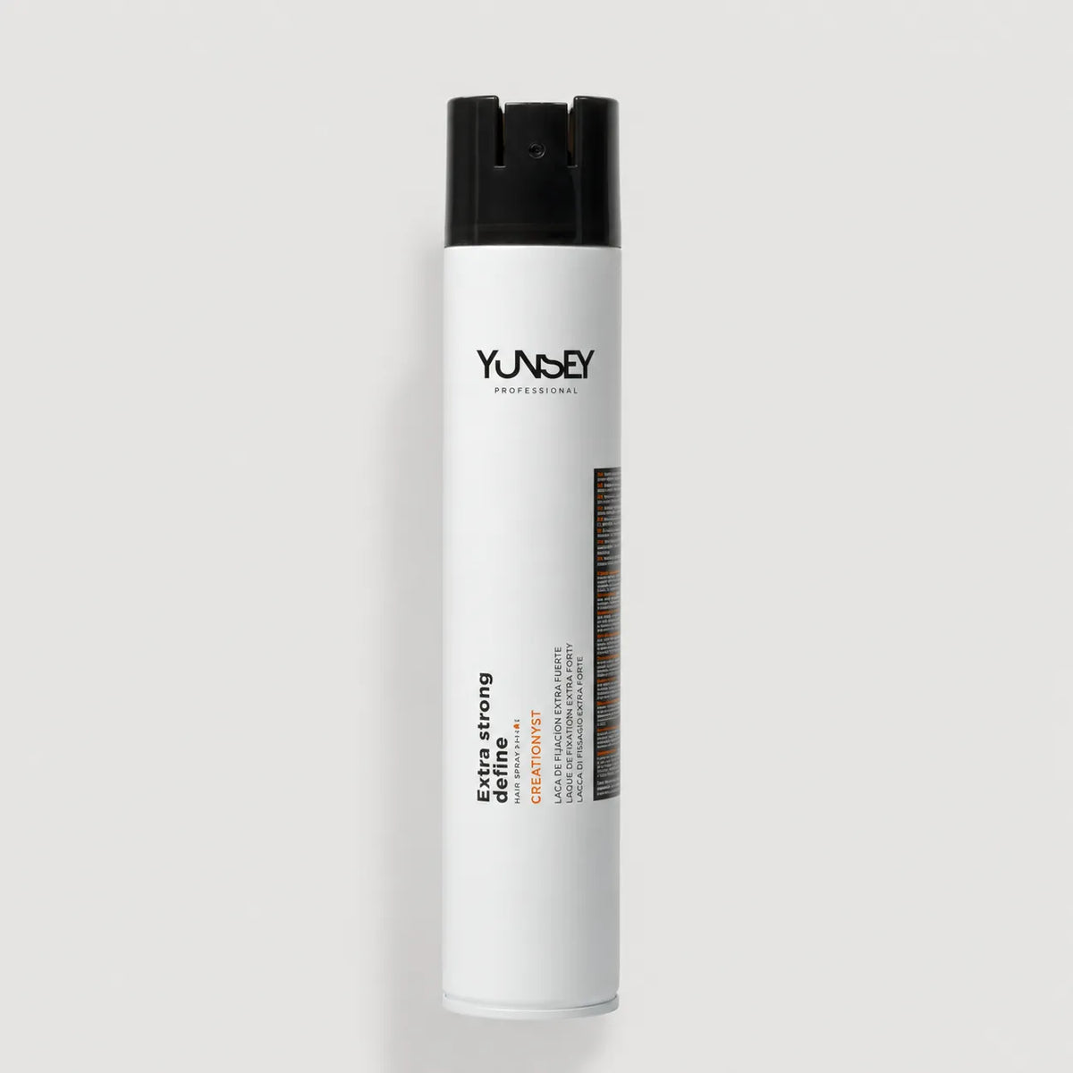 Laca Yunsey Creationyst Extra Strong Define de fijación extra fuerte para el cabello