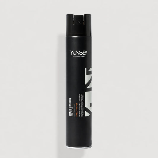 Laca Yunsey Creationyst Ultra Strong Define de fijación ultrafuerte para el cabello