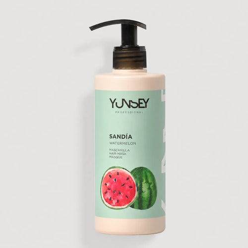 Mascarilla capilar de sandía Yunsey Professional de 400 ml con dosificador